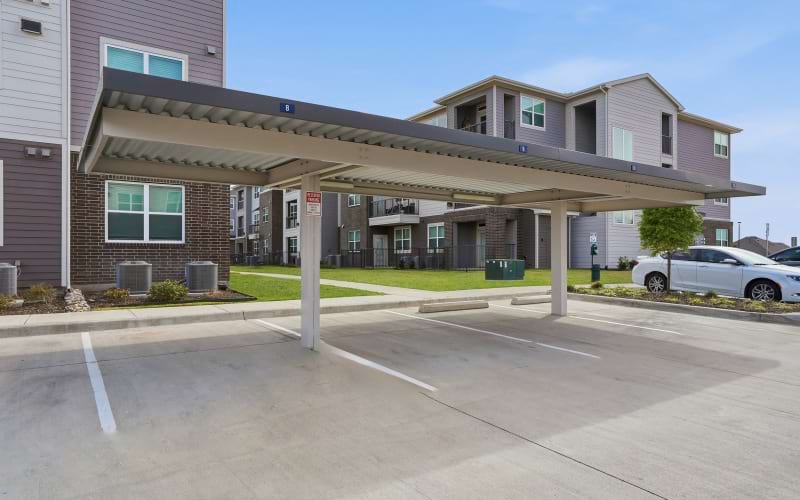 Apartments in Fate, TX with covered parking