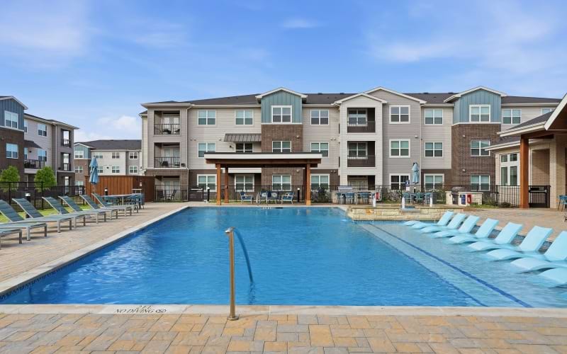 Prose Greenbriar resort-style swimming pool for residents